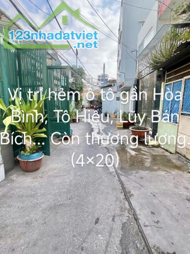 Hẻm Ô TÔ - NGUYỄN XUÂN VỊNH - TÂN PHÚ - 80 m²- 2 tầng- 7 tỷ - SR.