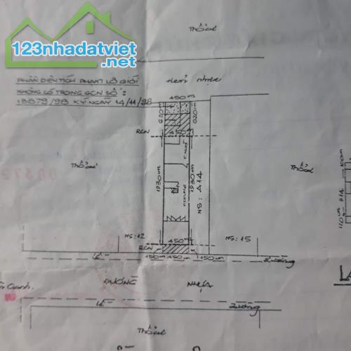 Bán nhà 36 An Nhơn P17 Gò Vấp, Dt 4,5x27m, cấp 4. Giá 9,5 tỷ - 3