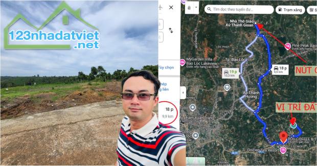 Bán đất Bảo Lộc.DT 1546m2 (có thổ cư).Cách QL.20 chỉ 1,8km.View siêu đỉnh.Hạ Giá Shock - 5