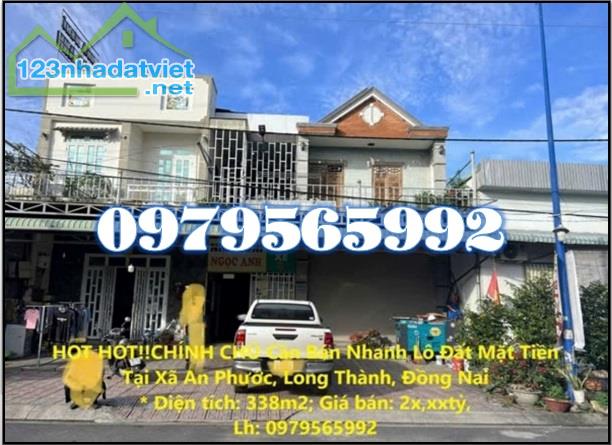 ☀️HOT HOT!! Chính chủ bán nhanh lô đất mặt tiền xã An Phước, Long Thành, Đồng Nai - 1