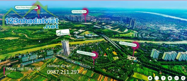 Căn hộ 2PN view sông & công viên tại chung cư Fibonan KĐT Ecopark, CK 6% 259tr - 3