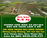 CHÍNH CHỦ BÁN 34.601M2 ĐẤT ĐÃ TÁCH LÀM 4 SỔ GIÁ CHỈ 150K/M2 TẠI HÀM THUẬN BẮC-BÌNH THUẬN