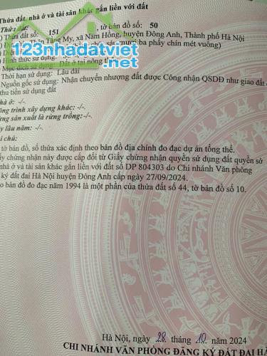 ĐẤT ĐẸP - GIÁ TỐT - Cần Bán Nhanh Lô Đất Vị Trí Đắc Địa Tại Đông Anh, Hà Nội