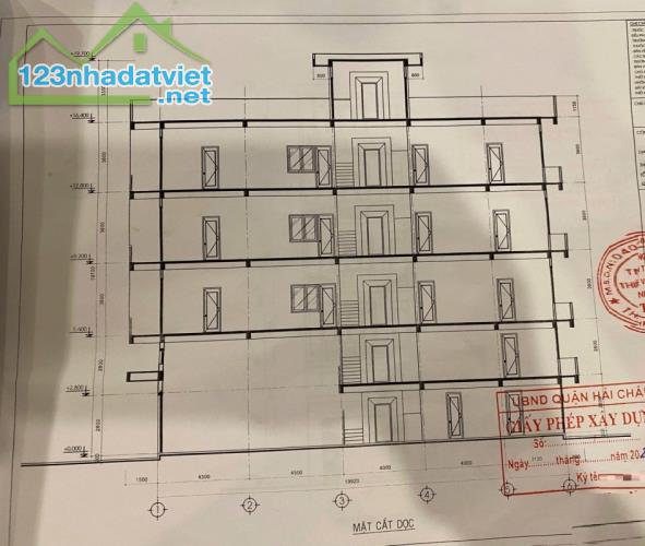 ♥ Toà Căn Hộ trung Tâm, Hoàng Diệu 143m2, ngang 5.7m, 15 phòng, 6.xx tỷ