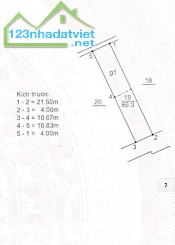 Nguyễn Văn Cừ Long Biên đất phân lô 86 m2 oto đỗ cửa 2 thoáng . Giá 12,9 tỷ