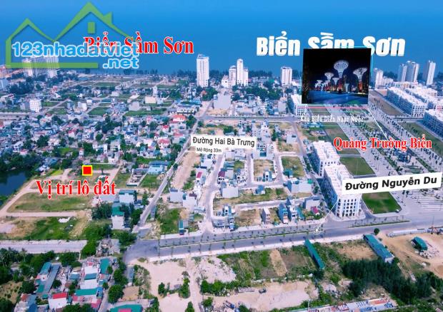 BÁN CẮT LỖ LÔ ĐẤT GIÁ 1.95 TỶ, KỀ BIỂN SẦM SƠN, SỔ ĐỎ TRAO TAY,RẺ NHẤT THỊ TRƯỜNG - 5