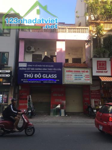 Rẻ nhất mặt phố Hoàng Hoa Thám Hà Đông 2 tầng 163m2 MT 8m xây building cho thuê kinh doanh