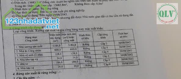 Nhà xưởng bán/cho thuê DT: 43.000m2 xưởng xây dựng 19.700m2 Long Thành Đồng Nai - 4