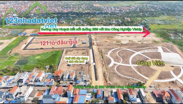 Bán vài lô ĐẤU GIÁ AN LƯ - THUỶ NGUYÊN giá ngon cho đầu tư CHỈ TỪ 3.2x tỷ 105m2.0967084289 - 1