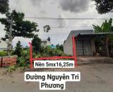 Bán 81.2m2 Nền Siêu Đẹp Cho Nhà Đầu Tư Tại Mặt Tiền Đường Nguyễn Tri Phương, Thị Trấn Mỹ