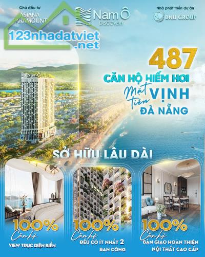 03 LÝ DO KHÔNG THỂ BỎ LỠ NAM Ô DISCOVERY_ Căn hộ hiếm hoi sở hữu lâu dài ngay mặt tiền biể