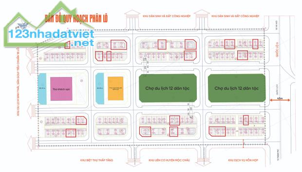 CHÍNH CHỦ BÁN BIỆT THỰ MỘC CHÂU- 3 TẦNG- 168M- SỔ ĐỎ LÂU DÀI- THỊ TRẤN MỘC CHÂU