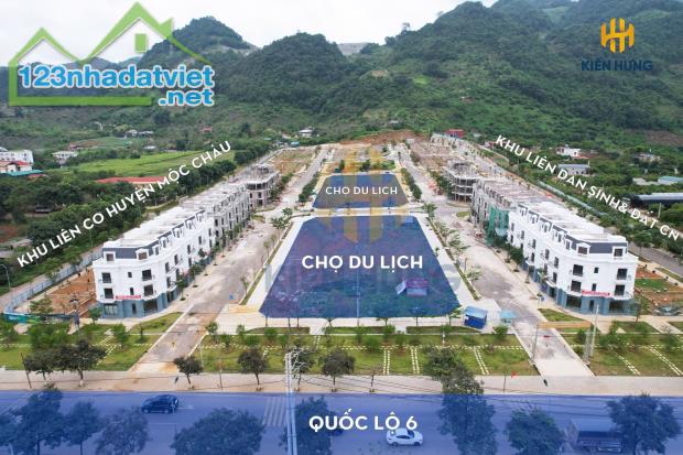 CHÍNH CHỦ BÁN BIỆT THỰ MỘC CHÂU- 3 TẦNG- 168M- SỔ ĐỎ LÂU DÀI- THỊ TRẤN MỘC CHÂU - 3