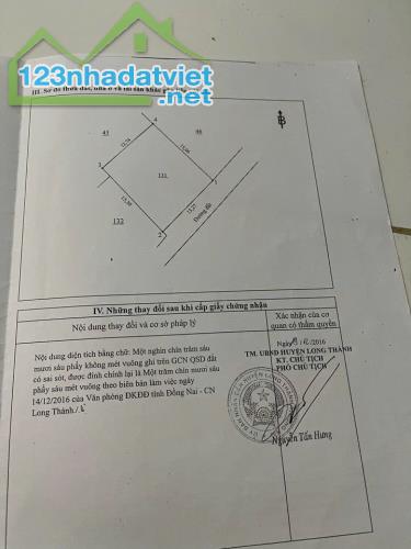 CHÍNH CHỦ CẦN BÁN ĐẤT và DÃY PHÒNG TRỌ Ở XÃ TAM AN - H. LONG THÀNH - ĐỒNG NAI. - 1