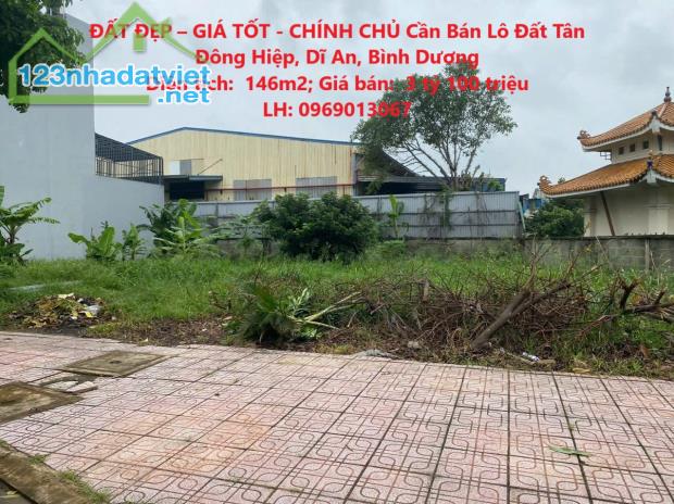 ĐẤT ĐẸP – GIÁ TỐT - CHÍNH CHỦ Cần Bán Lô Đất Tân Đông Hiệp, Dĩ An, Bình Dương - 3