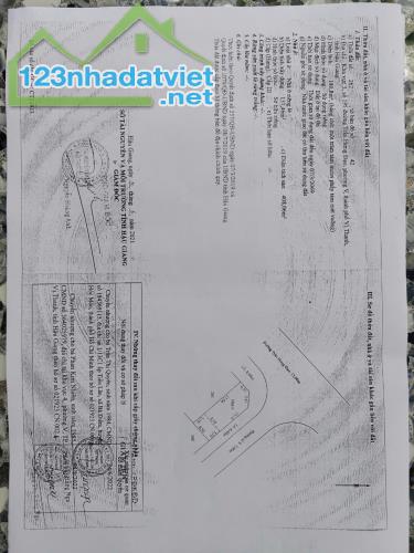 Bán Lô Đất 2 Mặt Tiền Giá 7,5 Tỷ Đường Tại Đường Trần Hưng Đạo,P 5,Vị Thanh,Hậu Giang - 2