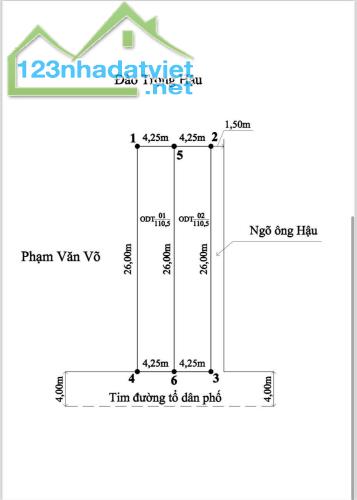 Bán đất Sông He - Hoà Nghĩa - Dương Kinh - Hải Phòng - 1