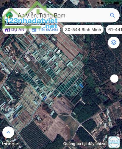 Bán Nhanh Lô Đất 95m2 KDC Hoàng Linh, An Viễn, Trảng Bom, Giá Chỉ 720 Triệu - 1