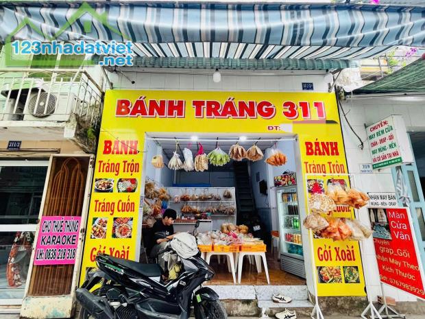 cho thuê nhà mặt tiền hẻm 311 ng văn cừ 40m2 trệt lầu 2pn thuận tiện kd mua bán 5tr