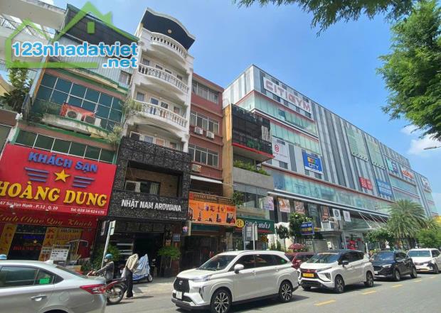 BÁN MẶT TIỀN  SƯ VẠN HẠNH KẾ BÊN VẠN HẠNH MALL 5 TẦNG- 36.8TỶ