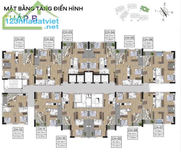 Bắt đầu Booking tại Tecco Elite City - Siêu phẩm Toà B View triệu đô - 1