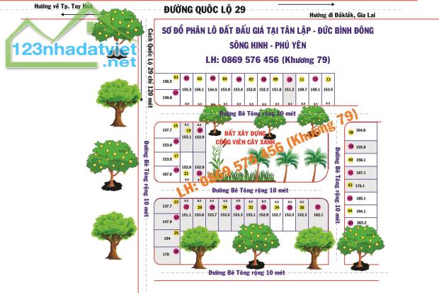 Đất Nền Giá Rẻ Tại Sông Hinh Phú Yên