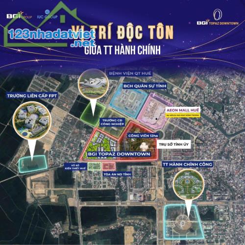 Cần bán shophouse 4 tầng gần kề siêu thị AEON Mall Huế🤟 🫰 - 1