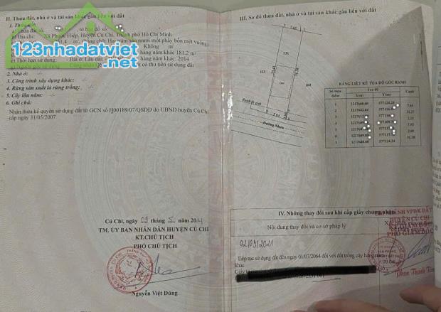 Bán Nhanh Dãy Trọ Ở Phạm Thị Thung Phước Hiệp 261m2 Sổ Hồng Riêng 730triệu Sang Tên - 2