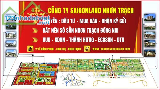 CÙNG SAIGONLAND TÌM KIẾM CƠ HỘI ĐẦU TƯ VÀ AN CƯ TẠI NHƠN TRẠCH, ĐỒNG NAI