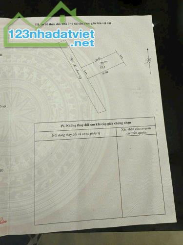 Bán đất thôn 1 Vạn Phúc, 35m, ô tô, giá chỉ 1.79 tỷ.