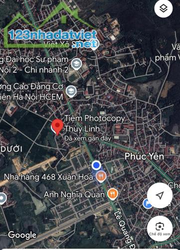 Bán đất 83m gần KĐT Xuân Hòa Phúc Yên Vĩnh Phúc - 1