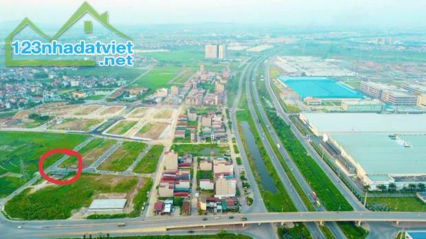 Lô đất đẹp Diện Tích: 85m2, mt: 5m Vỉa Hè: 6m Giá: 7,2ty tại KDC mới Yên Ninh, Bắc Giang. - 2