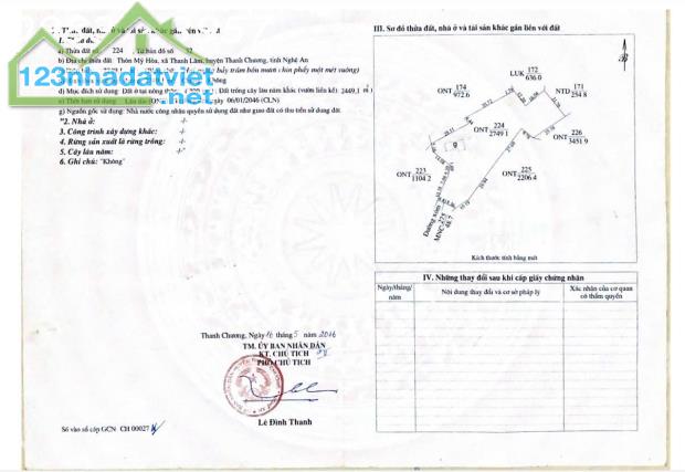 Bán đất Sổ đỏ 2750m² có nhà cổ 300m², sổ riêng vay ngân hàng được, Chợ Đón Thanh Lâm