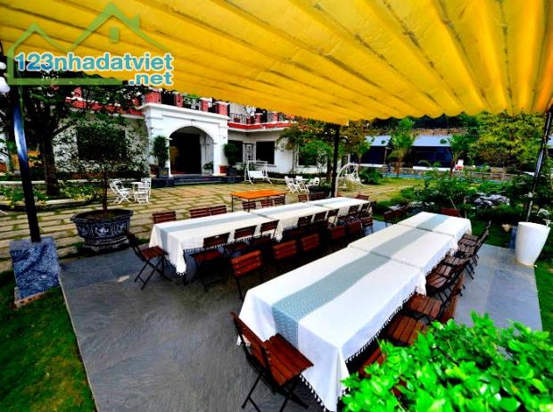 BÁN BIỆT THỰ NGHỈ DƯỠNG ĐẲNG CẤP 2832m2 - HOMESTAY SIÊU LỢI NHUẬN TẠI BA VÌ - 4