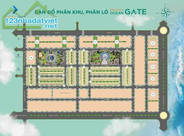 BÁN SHOPHOUE NHÀ BIỆT THỰ BIỂN LIỀN KỀ CAO CẤP - KHU K2 BÌNH SƠN OCEAN PARK NINH THUẬN - 1