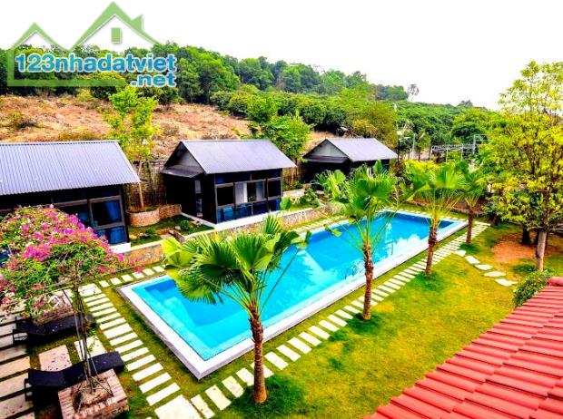 BÁN BIỆT THỰ NGHỈ DƯỠNG ĐẲNG CẤP 2832m2 - HOMESTAY SIÊU LỢI NHUẬN TẠI BA VÌ - 2