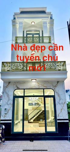 Chủ gửi  BÁN NHÀ MỚI 100% 1 TRỆT 2 LẦU RẤT ĐẸP, HIỆN ĐẠI, CÁCH CÔNG VIÊN BỜ KÈ CHỈ 30M