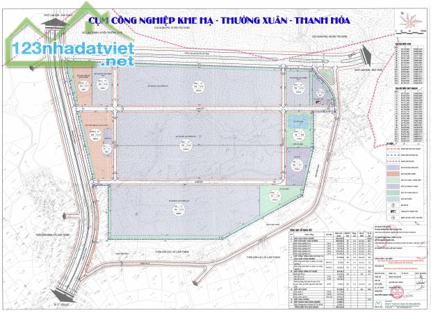 Cụm Công Nghiệp Khe Hạ - huyện Thường Xuân, tỉnh Thanh Hóa