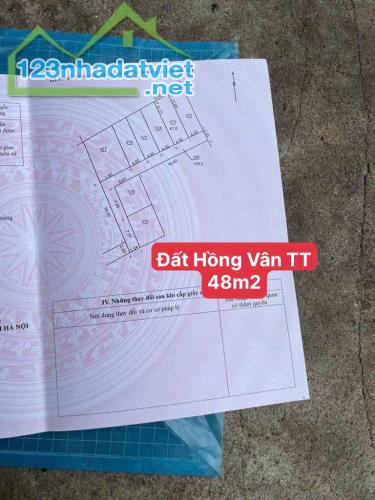 CHỈ HƠN 1 TỶ SỞ HỮU NGAY ĐẤT ĐÃ CÓ SỔ HỒNG VÂN - THƯỜNG TÍN - 1