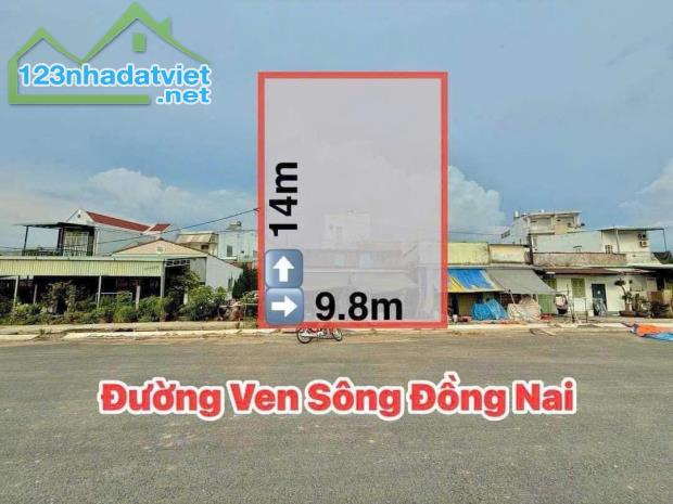 Bán đất mặt tiền đường ven sông Đồng Nai, phường Bửu Long; 132m2 ngang 9.8m giá 7,7 tỷ - 2