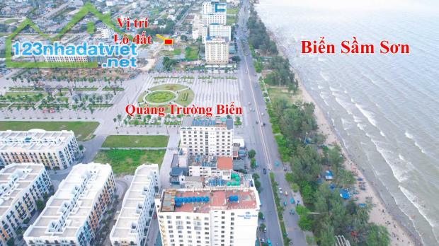 BÁN CẮT LỖ LÔ ĐẤT ĐƯỜNG THANH NIÊN, CÁCH BIỂN SẦM SƠN 200M, SỔ ĐỎ TRAO TAY, GIÁ RẺ NHẤT - 1