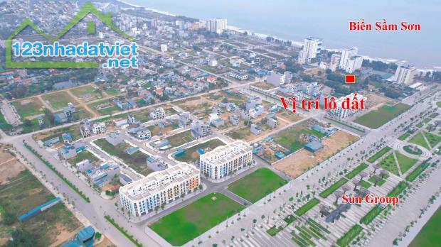 BÁN CẮT LỖ LÔ ĐẤT ĐƯỜNG THANH NIÊN, CÁCH BIỂN SẦM SƠN 200M, SỔ ĐỎ TRAO TAY, GIÁ RẺ NHẤT - 2