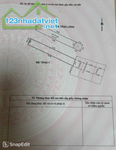 Bán nhà MT 419 Lũy Bán Bích, P. Hiệp Tân, Tân Phú: 3,1 x 22, giá 9,5 tỷ. - 3