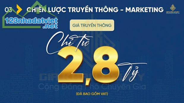 Sở hữu ngay nhà phố sang trọng Gia Khải Luxury- tọa lạc tại vị trí đắc đia tại Bến Cát