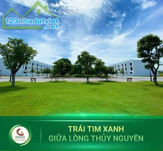 GIÁ NGON lô 90m2 view công viên KĐT Tân Quang Minh, Thuỷ Nguyên giá 4.1 tỷ. Lh 0967084289 - 2