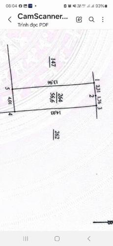 B.án thổ đất  Cổ Nhuế 57m x 4m đường thoáng ngõ ô tô vào cách nhà 15m em Dung 0904382323 - 1