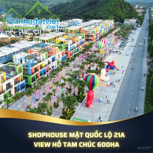 ĐẦU TƯ NGAY SIÊU SHOPVILAS ĐẲNG CẤP, TIỀM NĂNG TĂNG GIÁ, CAM KẾT CHO THUÊ 22 TRIỆU/THÁNG