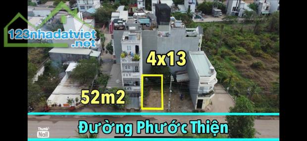 Lô đất mặt tiền đường phước thiện DT 52m đối diện vinhome - 2