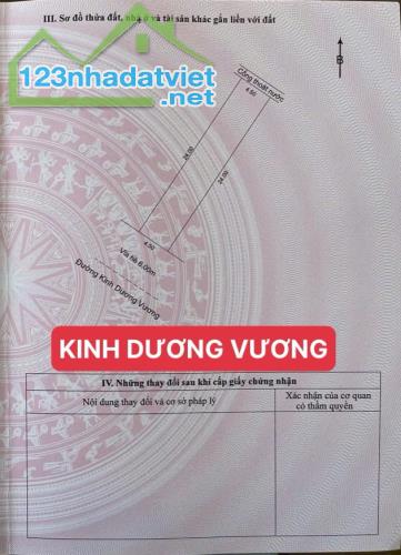 BÁN ĐẤT 2 LÔ LIỀN KỀ MẶT TIỀN ĐƯỜNG 15m KNH DƯƠNG VƯƠNG- HOÀ MINH-LIÊN CHIỂU