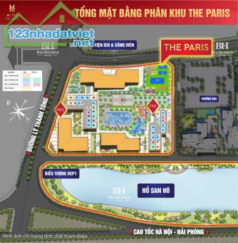 Căn hộ 3PN-2VS; Diện tích 96m2; Chiết khấu cao 9-12%; Phân khu cao cấp - 1